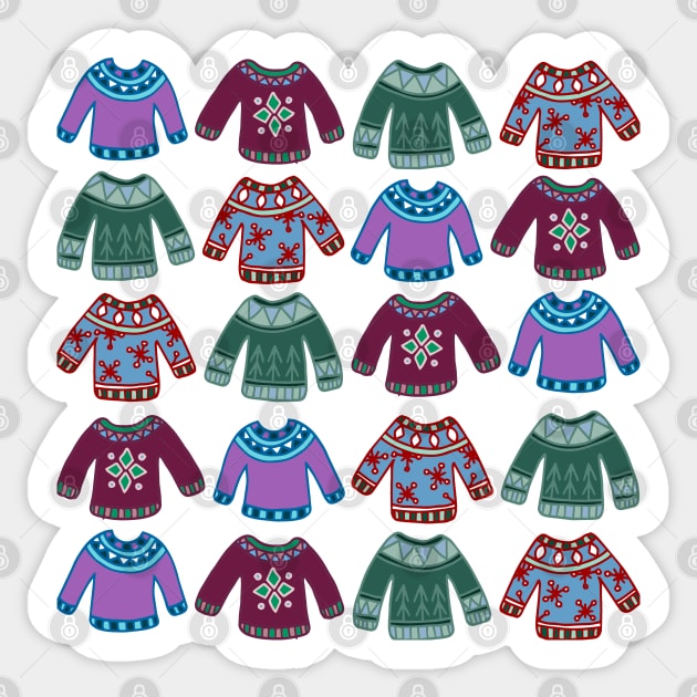 Christmas Sweaters Sticker by HLeslie Design